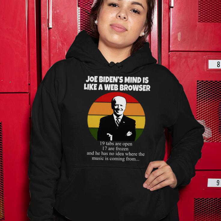 Joe Bidens Mind Is Like A Web Browser Tshirt Women Hoodie Unique Gifts