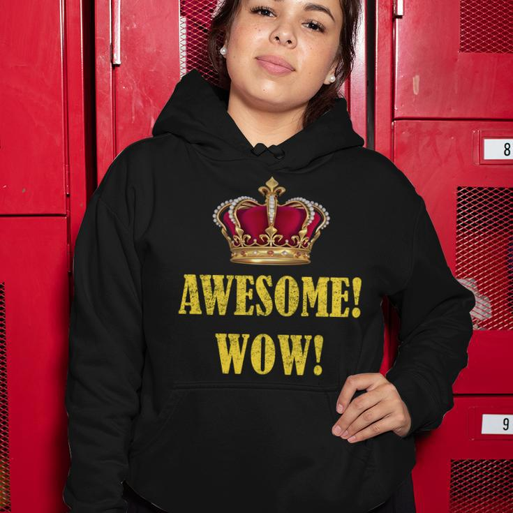 King George Awesome Wow Found Father Hamilton Women Hoodie Unique Gifts