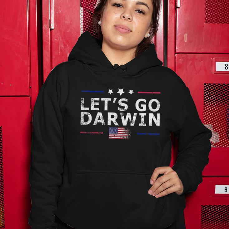 Lets Go Darwin V2 Women Hoodie Unique Gifts