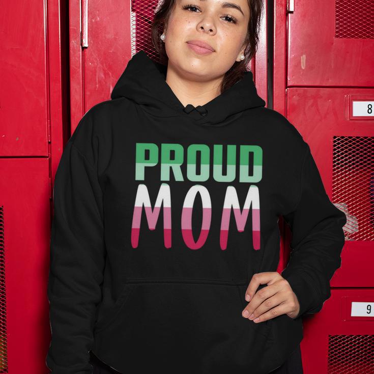 Lgbtq Gay Pride Month Proud Mom Queer Mothers Day Abrosexual Gift Women Hoodie Unique Gifts