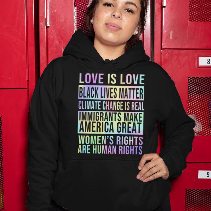 Love Is Love Black Lives Matter Tshirt Women Hoodie Unique Gifts