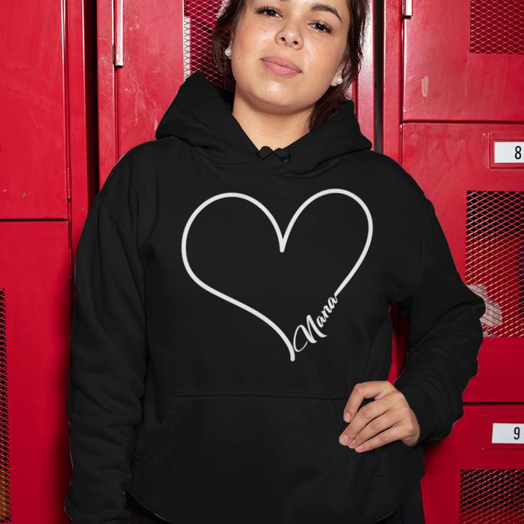 Love Nana Heart Women Hoodie Unique Gifts