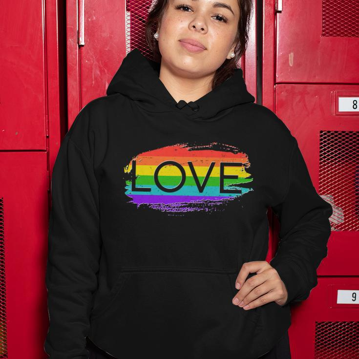 Love Rainbow Paint Gay Pride Tshirt Women Hoodie Unique Gifts
