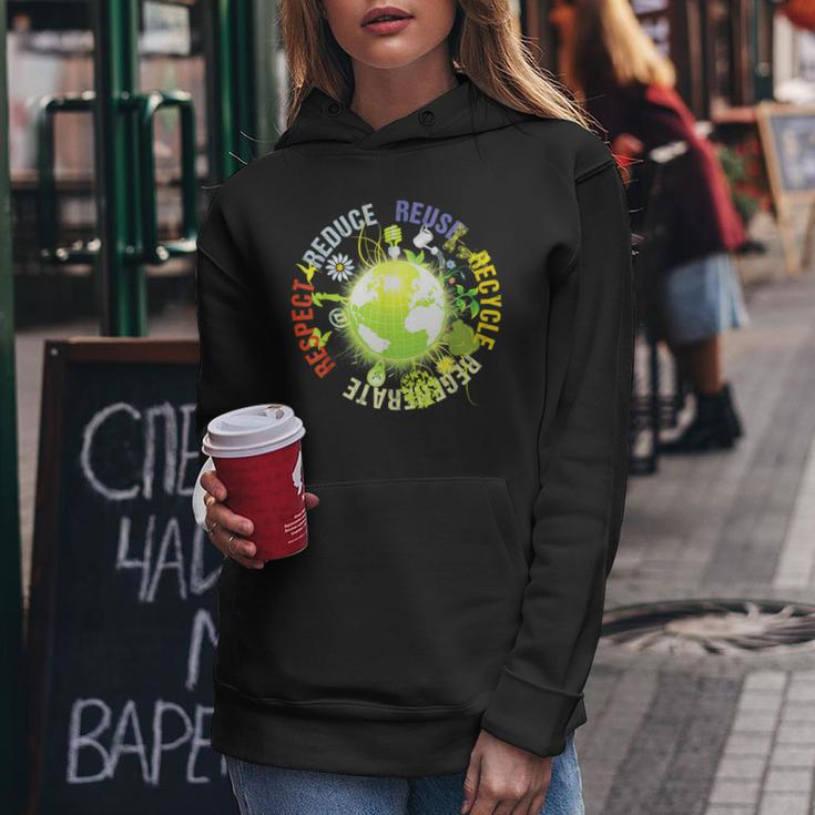 Love World Earth Day 2022 Mother Earth Day Everyday  V2 Women Hoodie Graphic Print Hooded Sweatshirt Personalized Gifts