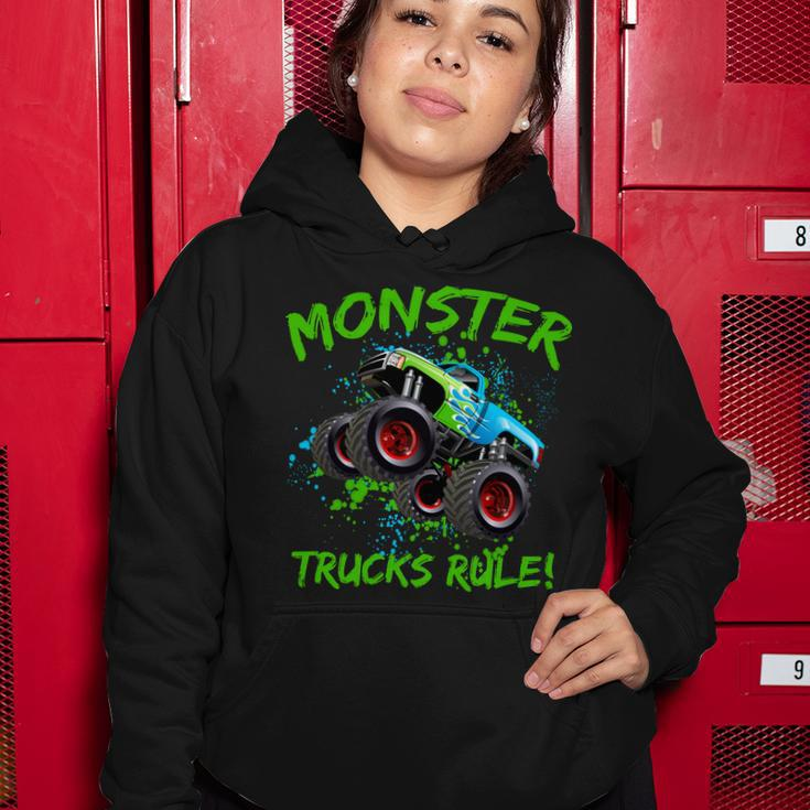 Monster Trucks Rule Tshirt Women Hoodie Unique Gifts