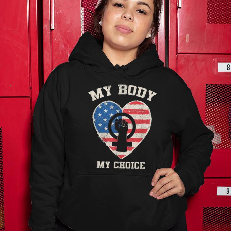 My Body My Choice Pro Choice Women’S Rights Feminism Women Hoodie Unique Gifts