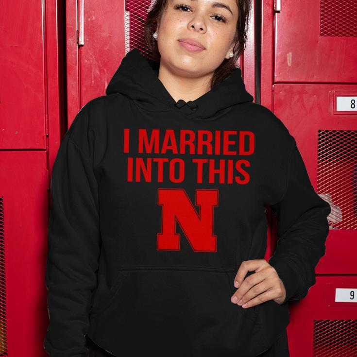 Nebraska Football Married Into This Tshirt Women Hoodie Unique Gifts