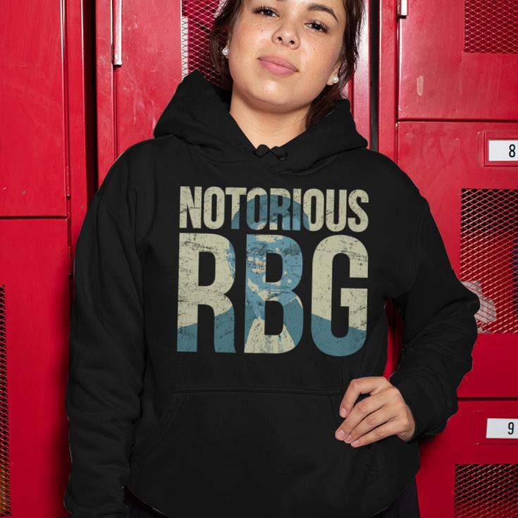 Notorious Rbg Blue Logo Tshirt Women Hoodie Unique Gifts