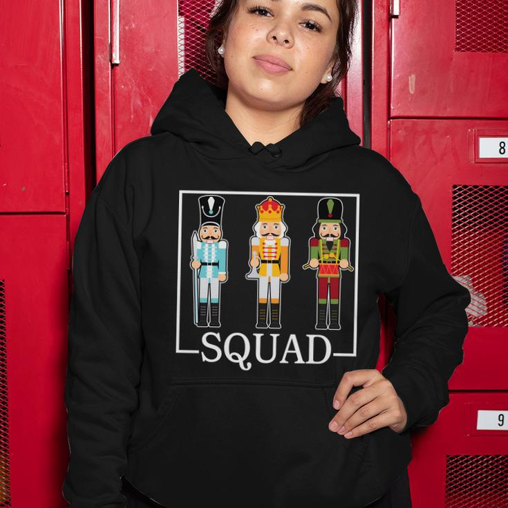 Nutcracker Squad Funny Christmas Women Hoodie Unique Gifts