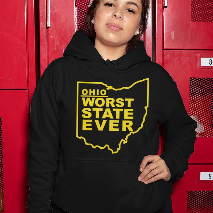 Ohio Worst State Ever Tshirt Women Hoodie Unique Gifts