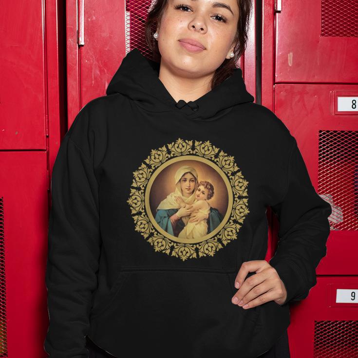 Our Lady Of Schoenstatt Mother Thrice Admirable Catholic Women Hoodie Unique Gifts