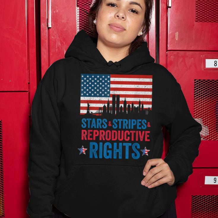 Patriotic 4Th Of July Stars Stripes Reproductive Right V4 Women Hoodie Funny Gifts