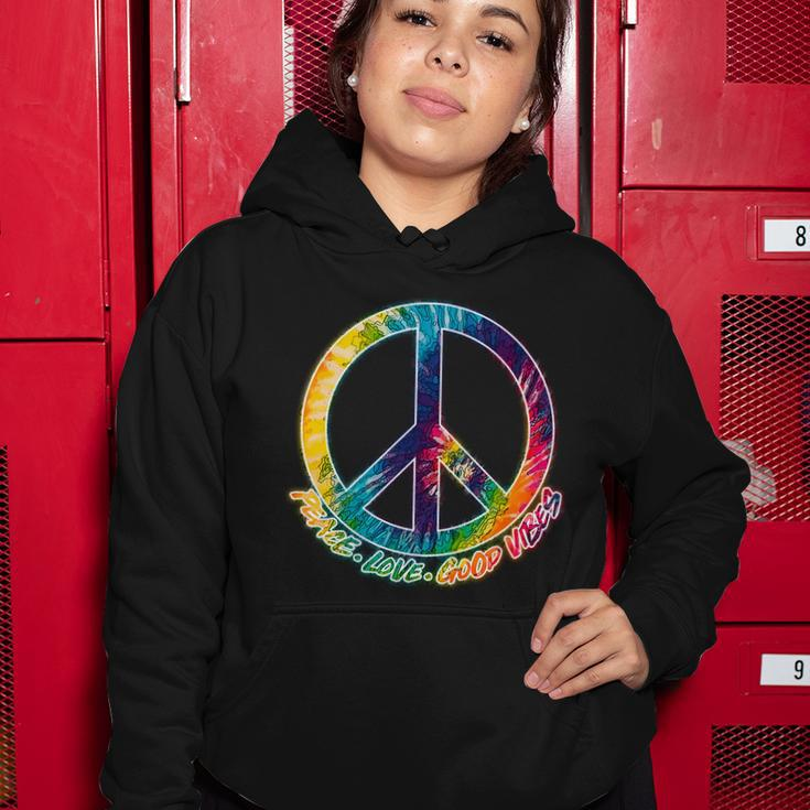 Peace Love Good Vibes Tshirt Women Hoodie Unique Gifts