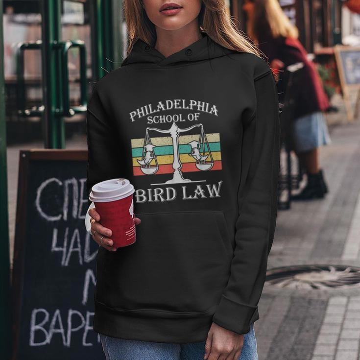 Philadelphia School Of Bird Law Vintage Bird Lover Graphic Design Printed Casual Daily Basic Women Hoodie Personalized Gifts