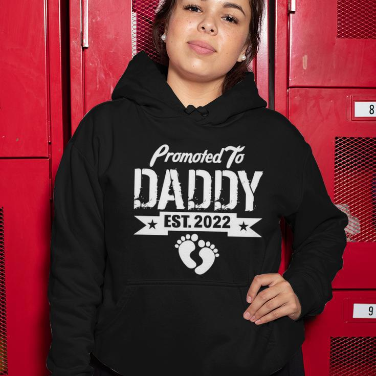 Promoted To Daddy Est 2022 Tshirt Women Hoodie Unique Gifts