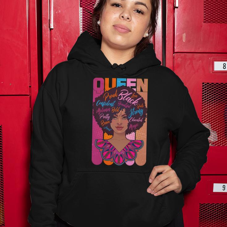 Proud Black African American Queen Women Hoodie Unique Gifts