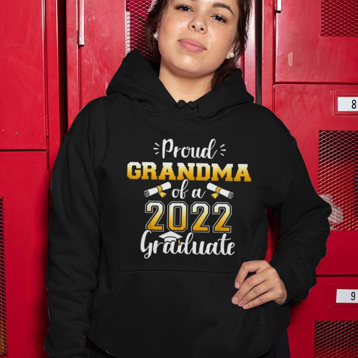 Proud Grandma Of A Class Of 2022 Graduate Senior Graduation Women Hoodie Unique Gifts