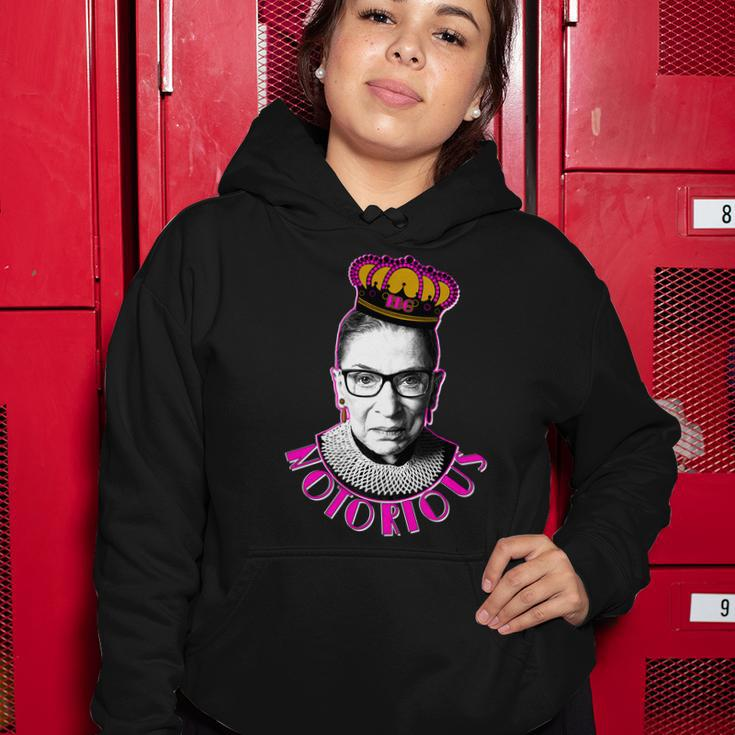 Queen Notorious Rbg Ruth Bader Ginsburg Tribute Women Hoodie Unique Gifts