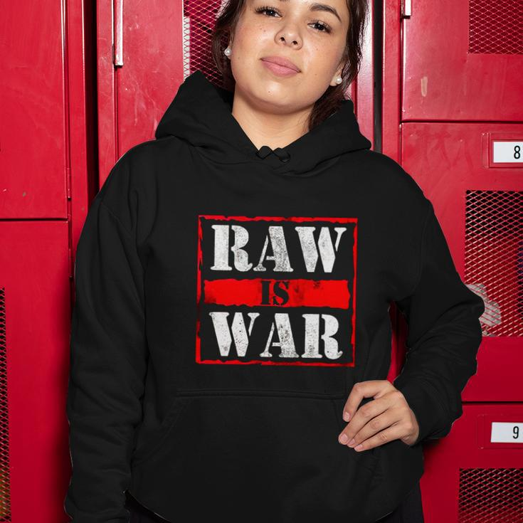 Raw Is War Wrestler Vintage Women Hoodie Unique Gifts