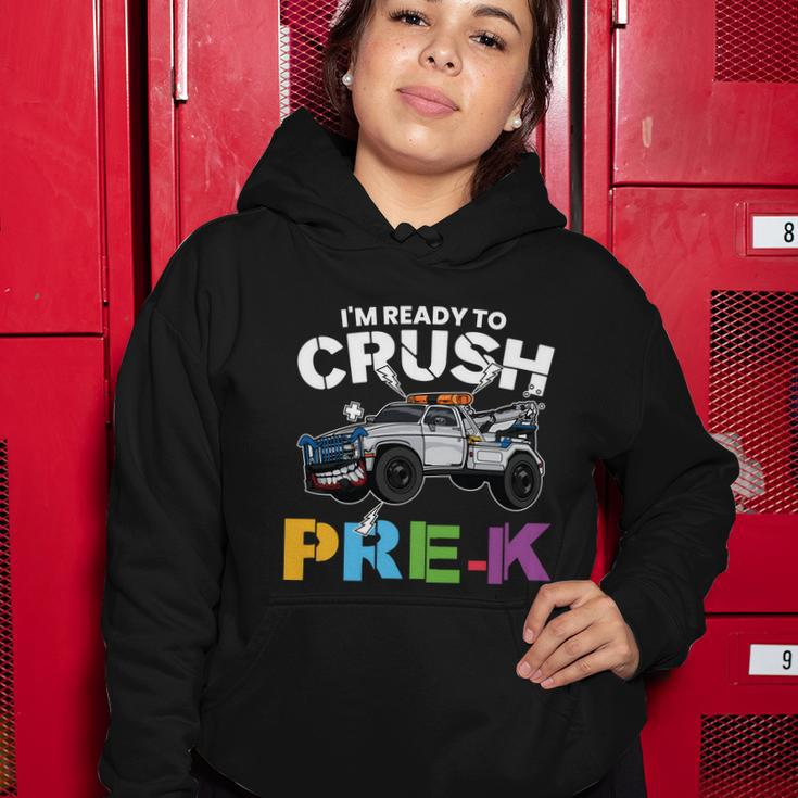 Ready To Crush Prek Truck Back To School Women Hoodie Unique Gifts