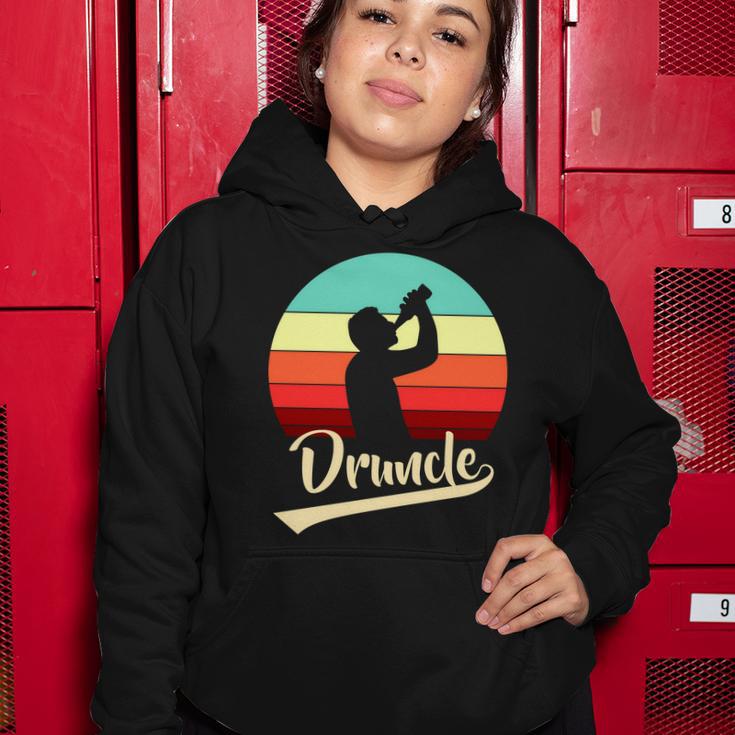 Retro Druncle Logo Tshirt Women Hoodie Unique Gifts