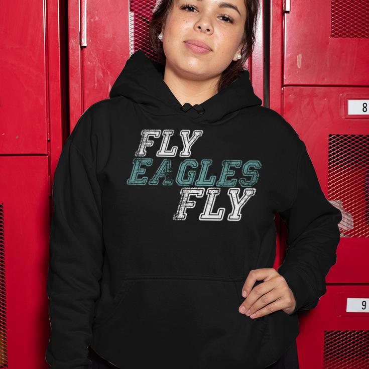 Retro Fly Eagles Fly Women Hoodie Unique Gifts