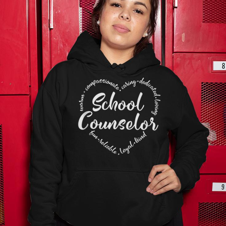 School Counselor Guidance Counselor Schools Counseling V2 Women Hoodie Funny Gifts