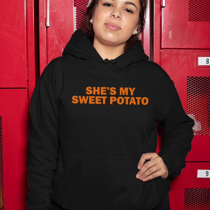 Shes My Sweet Potato Matching Couples Women Hoodie Unique Gifts