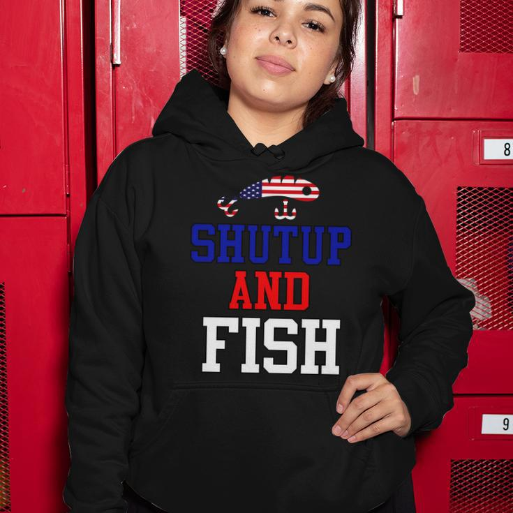 Shut Up And Fish Tshirt Women Hoodie Unique Gifts