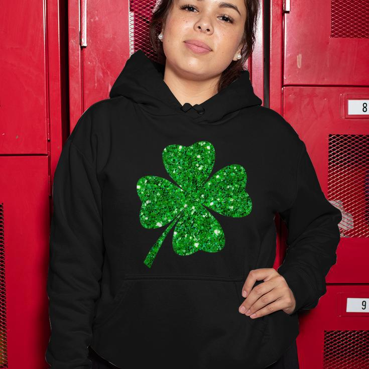 Sparkle Clover Irish Shirt For St Patricks & Pattys Day Women Hoodie Unique Gifts