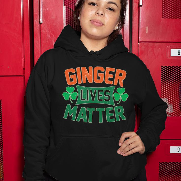 St Patricks Day - Ginger Lives Matter Tshirt Women Hoodie Unique Gifts