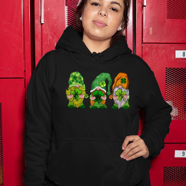 St Patricks Day St Patricks Day Gnome Irish Gnome Women Hoodie Personalized Gifts