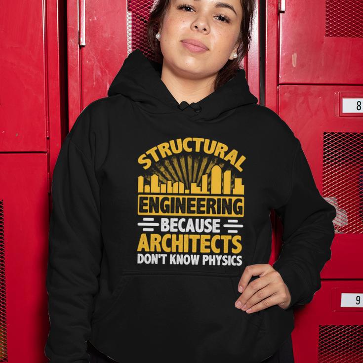 Structural Graduation Engineering Architect Funny Physics Gift Women Hoodie Unique Gifts