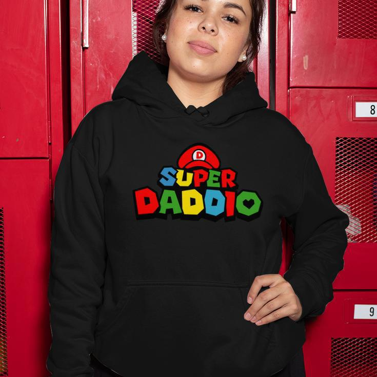 Super Dad Daddio Funny Color Tshirt Women Hoodie Unique Gifts