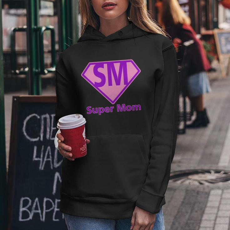 Super Mom Graphic Design Printed Casual Daily Basic Women Hoodie Personalized Gifts