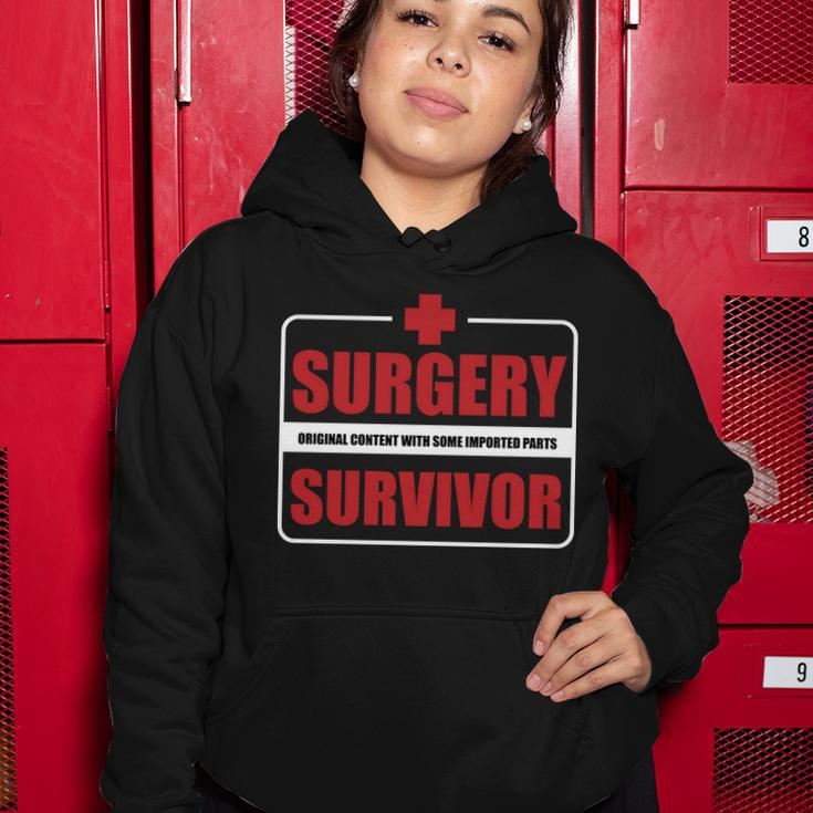 Surgery Survivor Imported Parts Tshirt Women Hoodie Unique Gifts