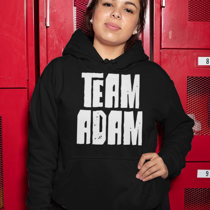 Team Adam Son Dad Mom Husband Grandson Sports Family Group Women Hoodie Unique Gifts