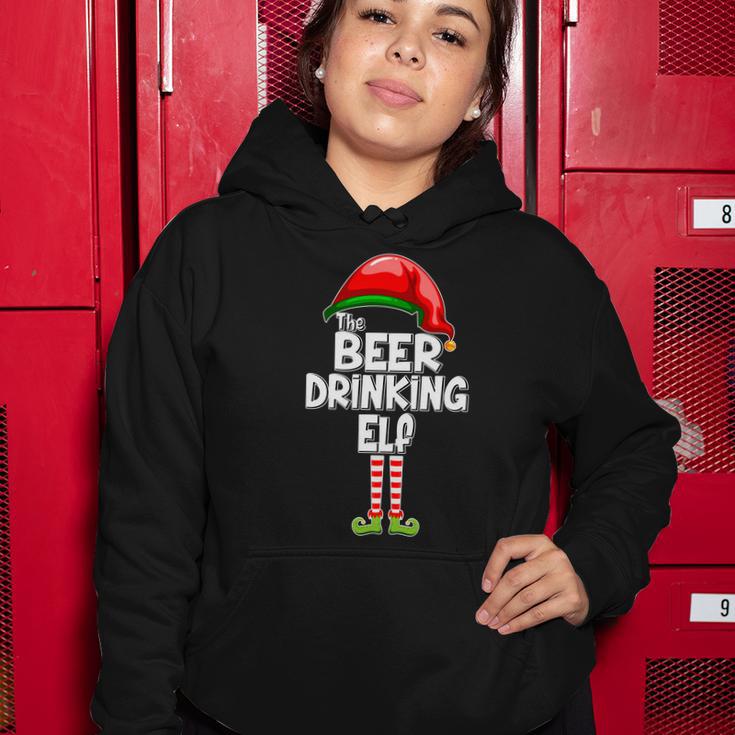 The Beer Drinking Elf Family Matching Christmas Tshirt Women Hoodie Unique Gifts