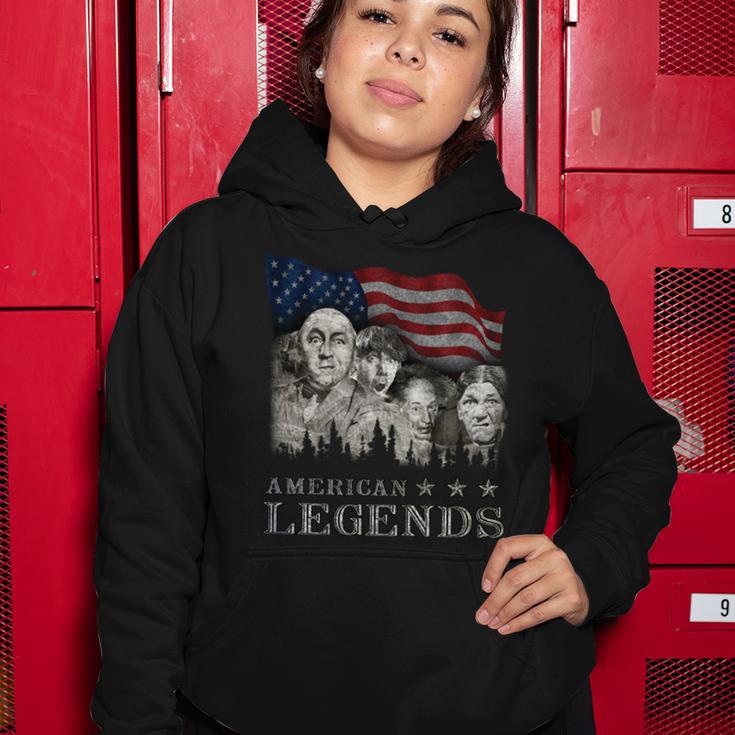 Three Stooges - American Legends Usa Flag Tshirt Women Hoodie Unique Gifts