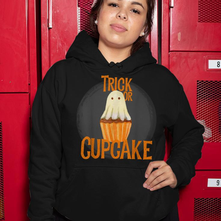 Trick Or Treat Cupcake Halloween Costume Candy Gift Women Hoodie Funny Gifts