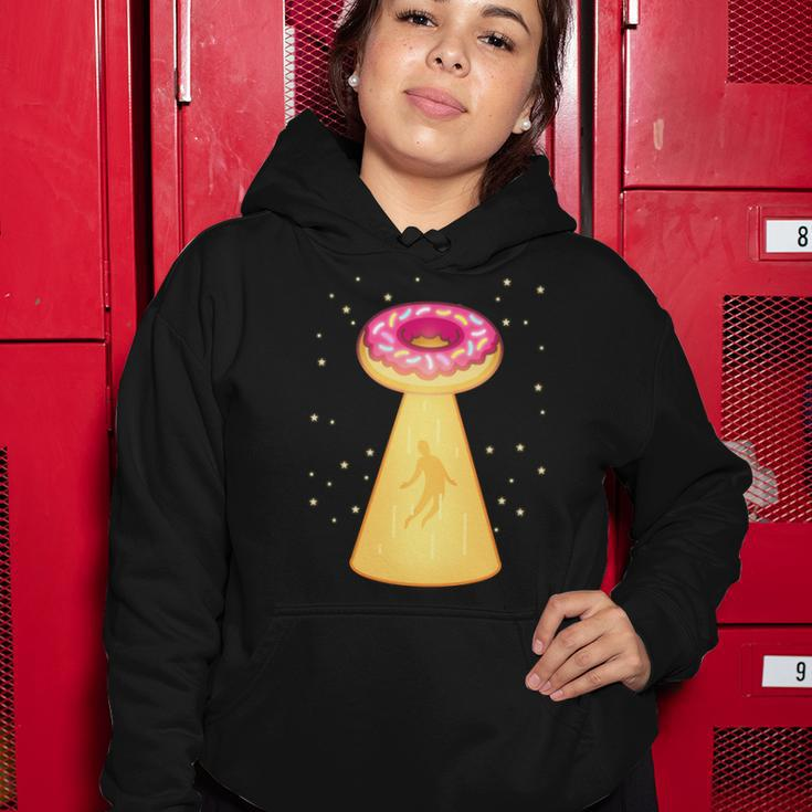 Ufo Donuts Women Hoodie Unique Gifts