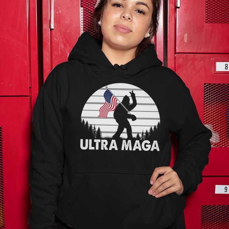 Ultra Maga Big Foot Sasquatch Tshirt Women Hoodie Unique Gifts