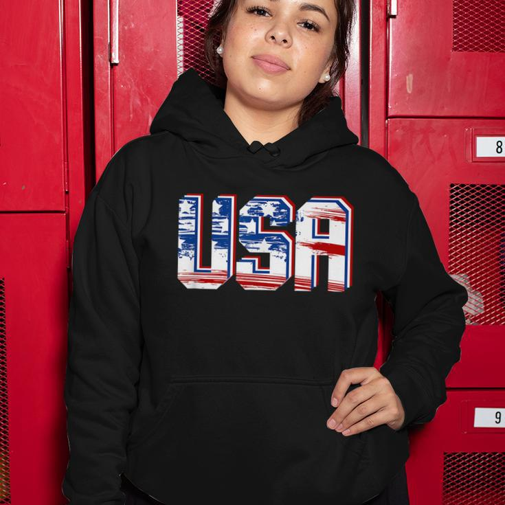 Usa Us Flag Patriotic 4Th Of July America V2 Women Hoodie Unique Gifts