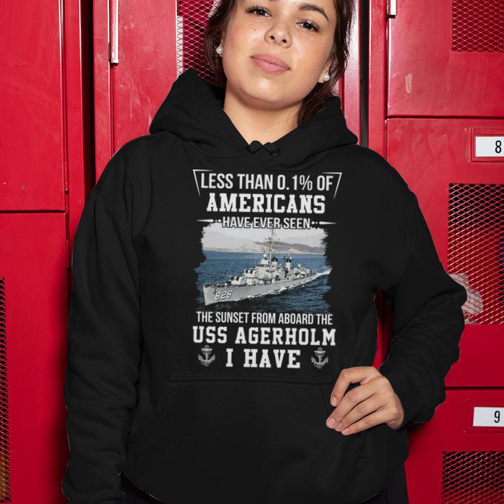 Uss Agerholm Dd 826 Sunset Women Hoodie Unique Gifts