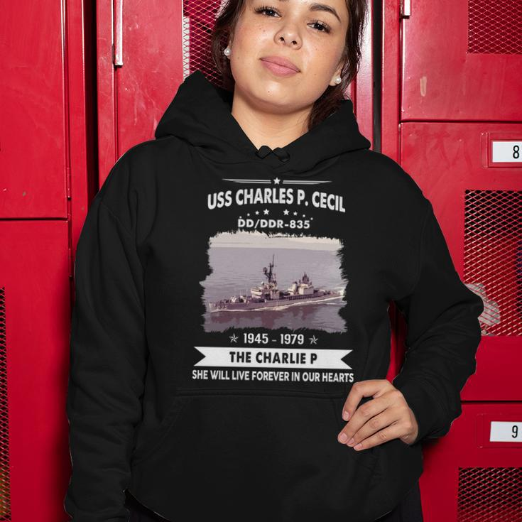 Uss Charles P Cecil Dd Women Hoodie Unique Gifts