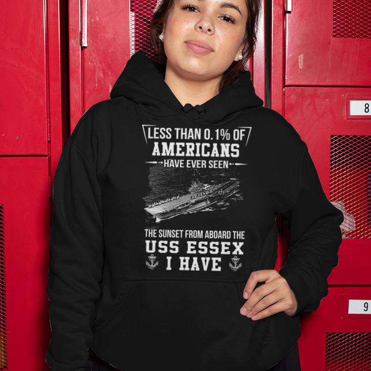 Uss Essex Cv 9 Sunset Women Hoodie Unique Gifts