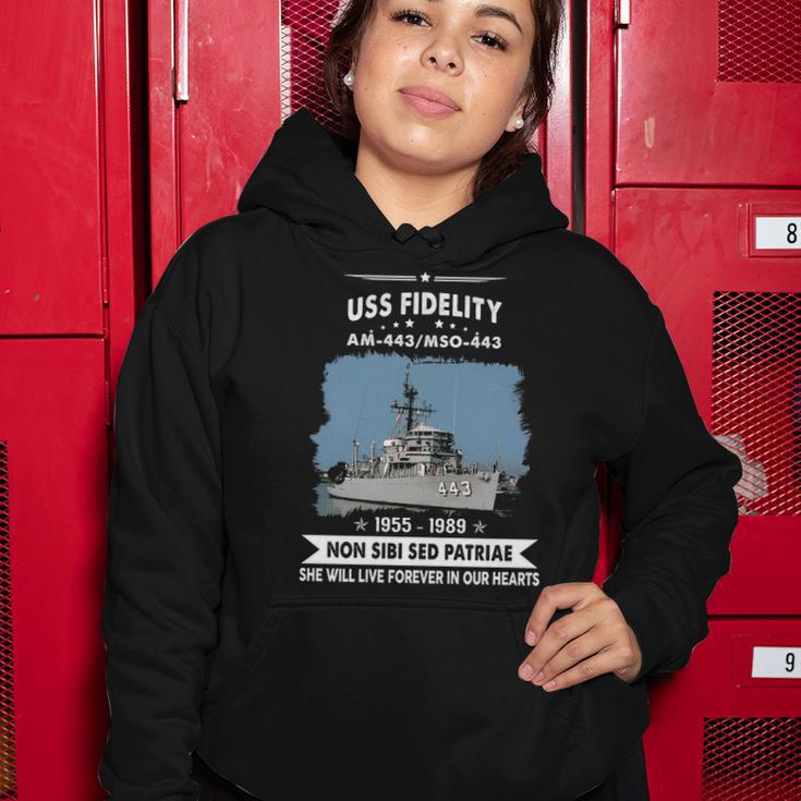 Uss Fidelity Mso Women Hoodie Unique Gifts