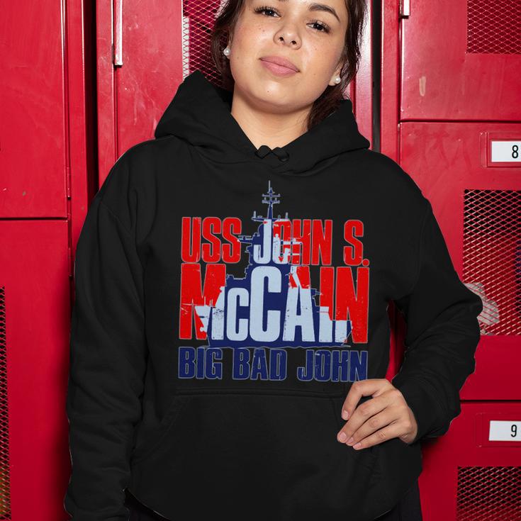 Uss John S Mccain Big Bad John Tshirt Women Hoodie Unique Gifts