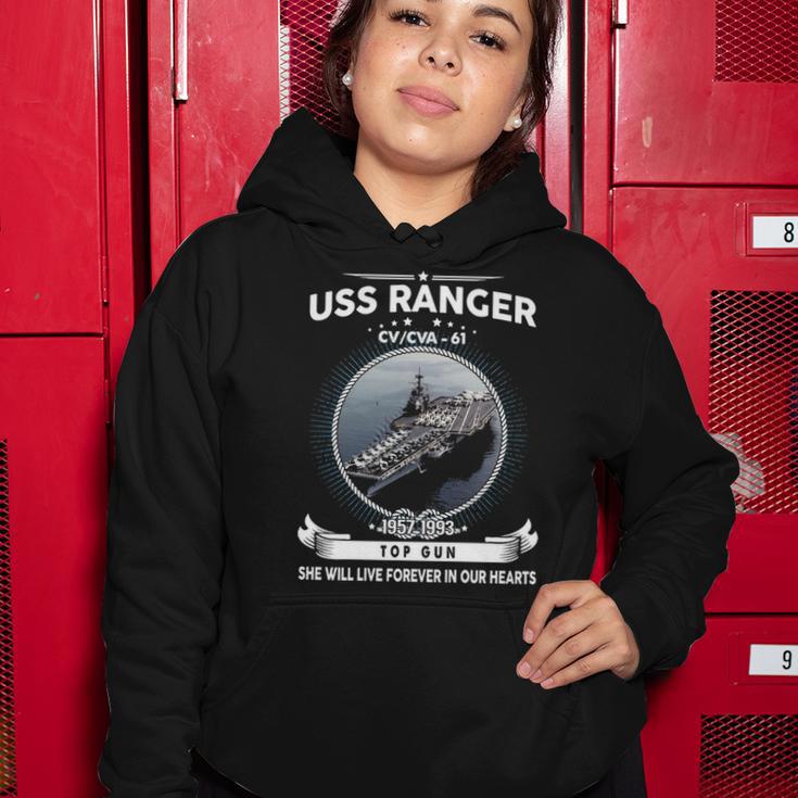 Uss Ranger Cv 61 Cva 61 Front Style Women Hoodie Unique Gifts