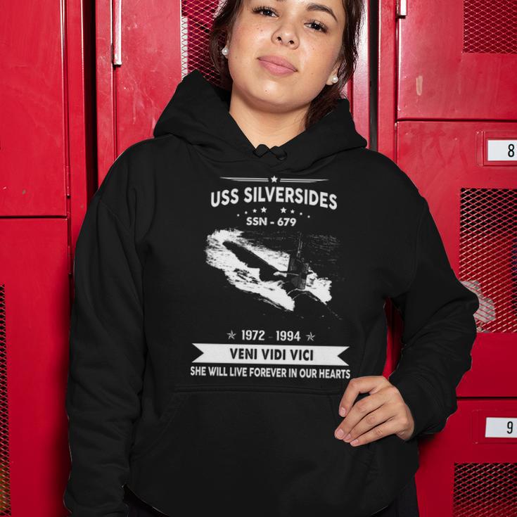 Uss Silversides Ssn Women Hoodie Unique Gifts